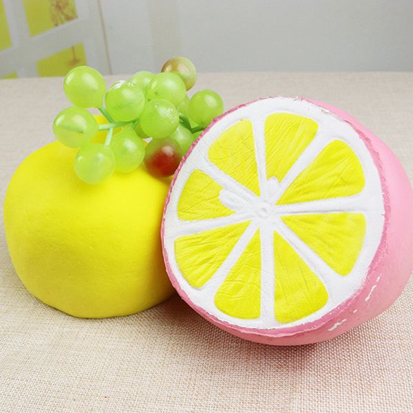2 colors 11*9.6cm jumbo squishy citrus lemon soft fruit imitation squeezing slow rising squishies decompression toys
2 colors 11*9.6cm jumbo squishy citrus lemon soft fruit imitation squeezing slow rising squishies decompression toys