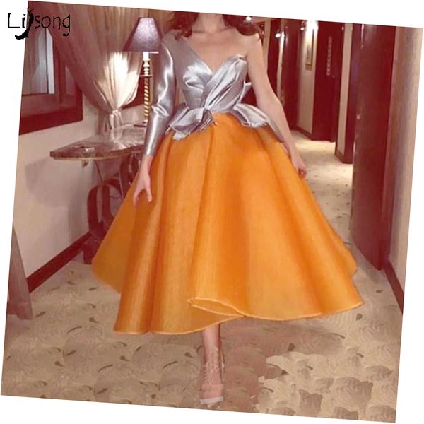 two-toned women party wear prom ball gowns midi length puffy petticoat prom party vestido de festa color select one shoulder mid dresses, Black
two-toned women party wear prom ball gowns midi length puffy petticoat prom party vestido de festa color select one shoulder mid dresses, Black