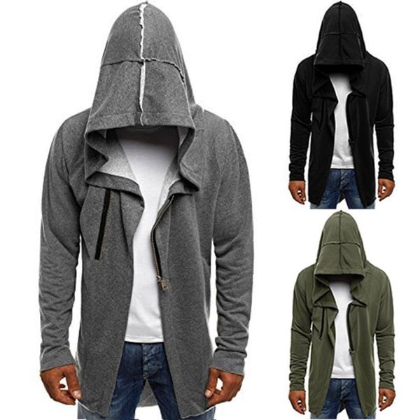 men's casual sweatshirt men's autumn winter casual zipper long sleeve pullover sweatshirt hoodie coat top dropshipping augu15, Black
men's casual sweatshirt men's autumn winter casual zipper long sleeve pullover sweatshirt hoodie coat top dropshipping augu15, Black