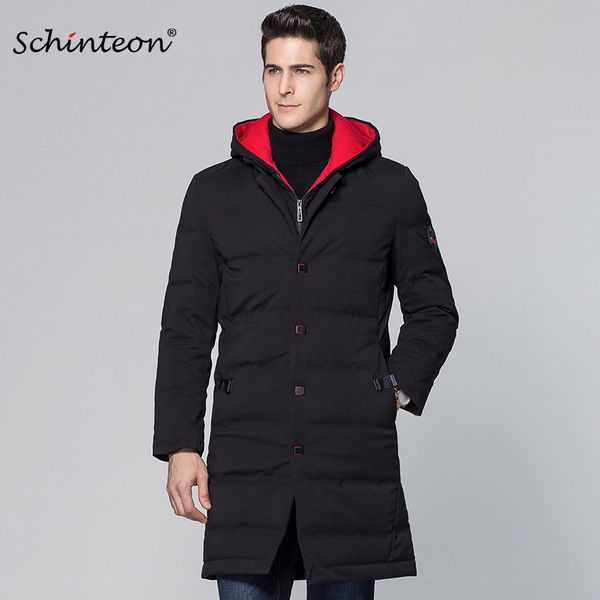 2018 schinteon men 90% white duck down jacket hood warm outwear winter coat new garment female, Black
2018 schinteon men 90% white duck down jacket hood warm outwear winter coat new garment female, Black
