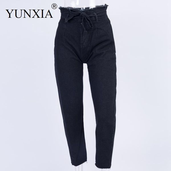 yunxia vintage tassel high waist jeans with bow tie belt women autumn ankle length pants bodycon pencil denim pants trousers, Blue
yunxia vintage tassel high waist jeans with bow tie belt women autumn ankle length pants bodycon pencil denim pants trousers, Blue