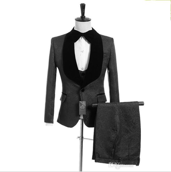 new custom made groomsmen black pattern groom tuxedos shawl lapel men suits side vent wedding prom man ( jacket+pants+vest+tie ) 98, Black;gray
new custom made groomsmen black pattern groom tuxedos shawl lapel men suits side vent wedding prom man ( jacket+pants+vest+tie ) 98, Black;gray