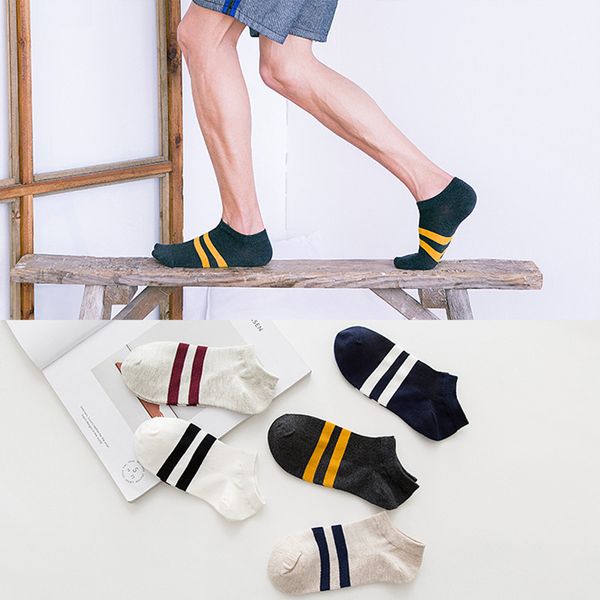zdl-365 male short sock novelty stripe pattern cotton two striped retro men socks 10 pairs, Black
zdl-365 male short sock novelty stripe pattern cotton two striped retro men socks 10 pairs, Black