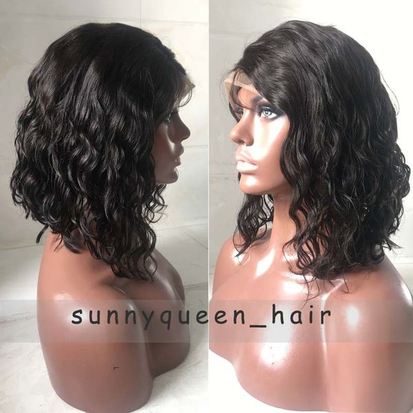 grade cut bob human hair wigs body wave glueless full lace wig with baby hairs side part lace front wigs, Black;brown
grade cut bob human hair wigs body wave glueless full lace wig with baby hairs side part lace front wigs, Black;brown