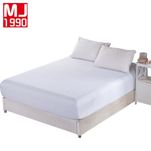 

solid color fitted sheet 1 piece bed sheets bedsheet mattress cover protective case bed linen bedding twin full queen king size