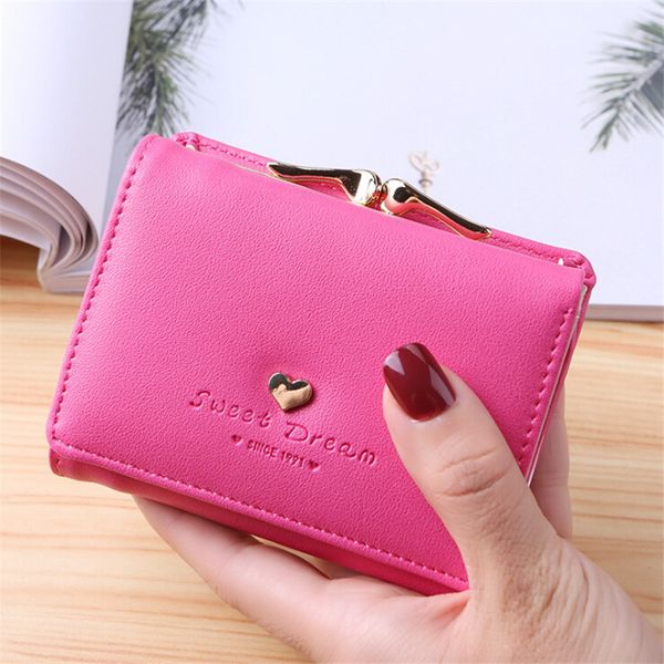 mini womens wallets and purses short small women wallet hasp short clutch wallet designer purse, Red;black
mini womens wallets and purses short small women wallet hasp short clutch wallet designer purse, Red;black