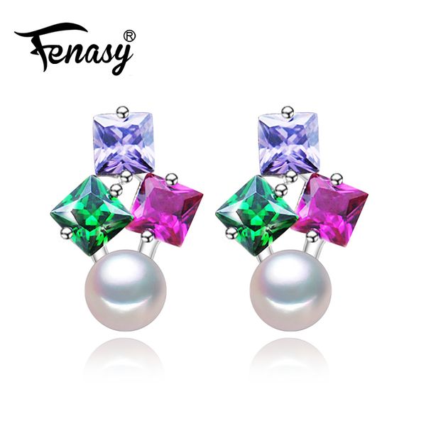fenasy pearl earrings,925 sterling silver earrings,bohemian ruby jewelry stud earrings women fashion earrings for evening party, Golden;silver
fenasy pearl earrings,925 sterling silver earrings,bohemian ruby jewelry stud earrings women fashion earrings for evening party, Golden;silver