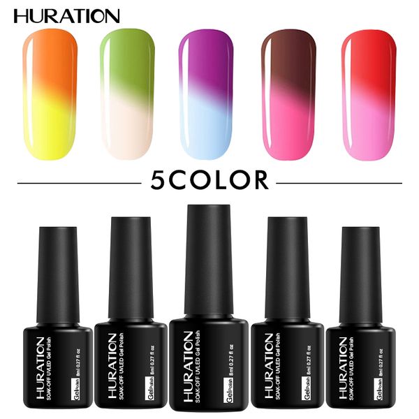 huration 8ml change semi permanent temperature variation 29 colors uv led lamp art nail gel polish salon change nail gel varnish, Red;pink
huration 8ml change semi permanent temperature variation 29 colors uv led lamp art nail gel polish salon change nail gel varnish, Red;pink