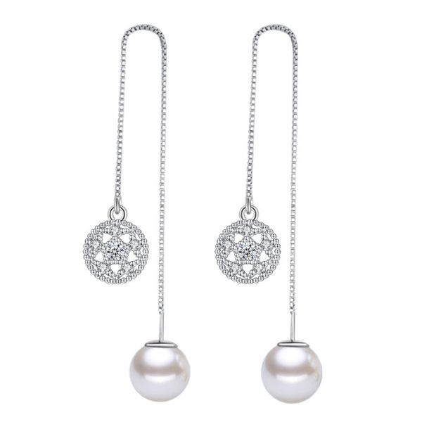 100% 925 sterling silver fashion imitation pearl round shiny crystal ladies`tassels drop earrings jewelry anti allergy cheap
100% 925 sterling silver fashion imitation pearl round shiny crystal ladies`tassels drop earrings jewelry anti allergy cheap