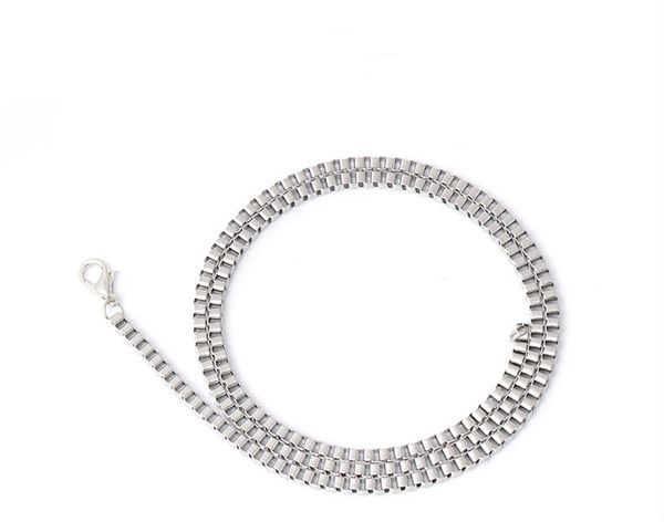 pretty stainless steel necklace silver color box chain long chains mens necklaces stainless steel jewelry
pretty stainless steel necklace silver color box chain long chains mens necklaces stainless steel jewelry