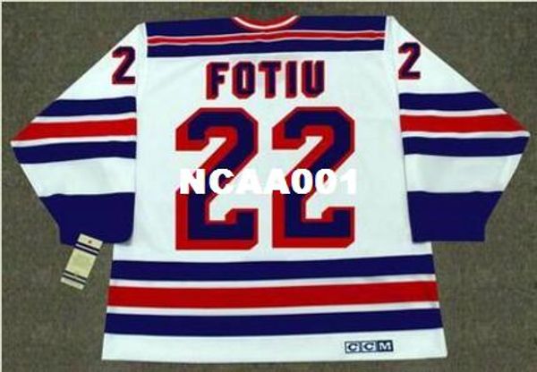 mens #22 nick fotiu new york rangers 1982 ccm vintage home hockey jersey or custom any name or number retro jersey, Black;red
mens #22 nick fotiu new york rangers 1982 ccm vintage home hockey jersey or custom any name or number retro jersey, Black;red