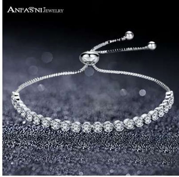 anfasni tennis adjustable charm bracelets & bangles with cubic zirconia silver color for woman jewelry gift pulseras mujer, Golden;silver
anfasni tennis adjustable charm bracelets & bangles with cubic zirconia silver color for woman jewelry gift pulseras mujer, Golden;silver
