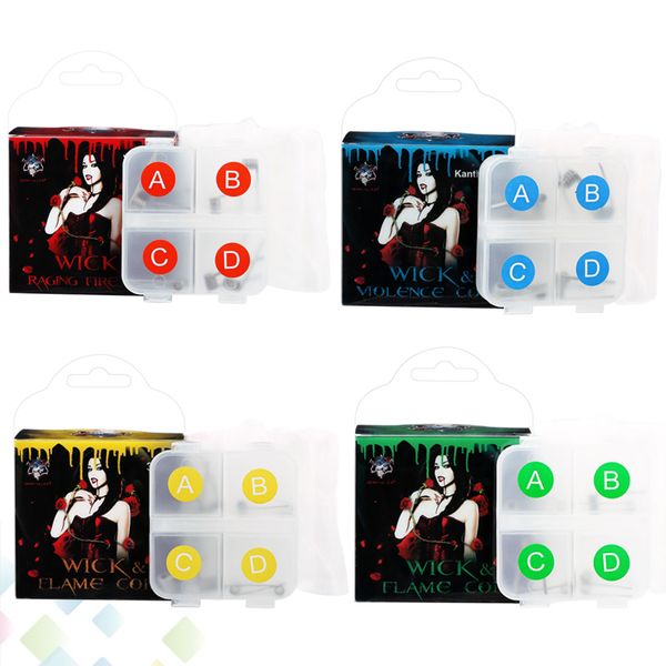 Authentic Demon Killer Flame Ni80 Wire Violence KA1 Coil Raging Fire Wick Flame 316L Coil Fit RDA RTA RDTA Atomizer Ecig DHL Free
Authentic Demon Killer Flame Ni80 Wire Violence KA1 Coil Raging Fire Wick Flame 316L Coil Fit RDA RTA RDTA Atomizer Ecig DHL Free