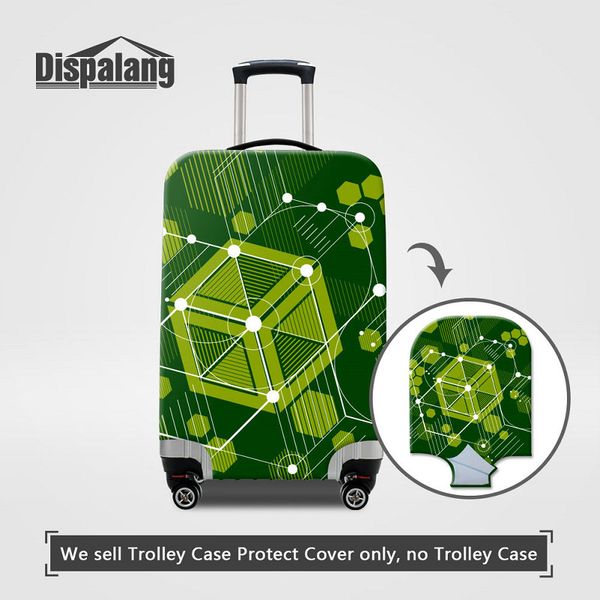 unique geometry patterns suitcase protective cover for 18-32 inch trolley case stretch elastic waterproof dustproof traveling luggage covers, Black
unique geometry patterns suitcase protective cover for 18-32 inch trolley case stretch elastic waterproof dustproof traveling luggage covers, Black