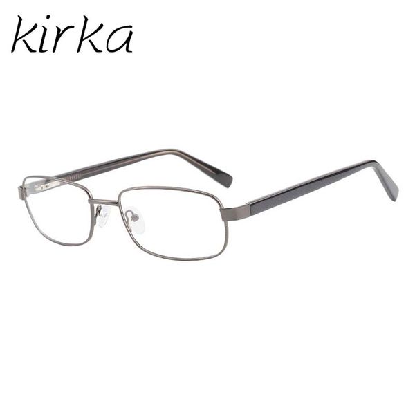 kirka mens full rim rectangular eyeglass frames prescription spectacles metal glasses, Silver
kirka mens full rim rectangular eyeglass frames prescription spectacles metal glasses, Silver