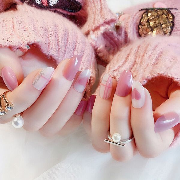 24pcs/set new style women pink color heart false nail art stickers fake nail tip finished manicure sticker, Red;gold
24pcs/set new style women pink color heart false nail art stickers fake nail tip finished manicure sticker, Red;gold