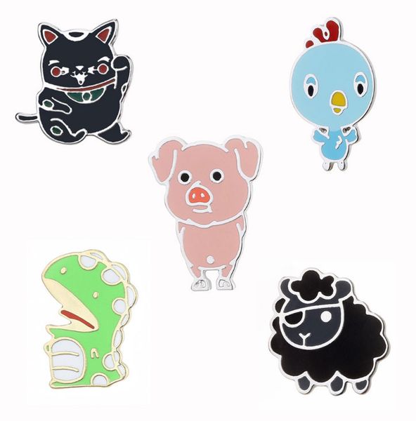 cute cat pig bird small animal hard enamel brooches pins lapel pins for children clothes backpack bag hat jacket badge wholesale drop ship, Gray
cute cat pig bird small animal hard enamel brooches pins lapel pins for children clothes backpack bag hat jacket badge wholesale drop ship, Gray