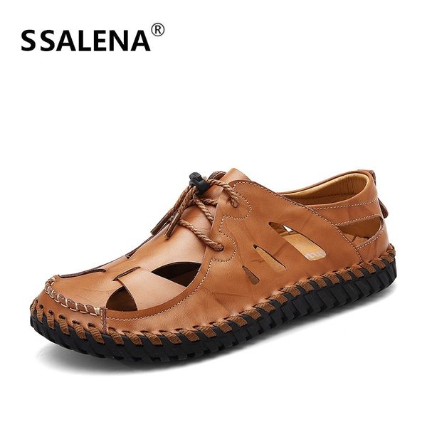 mens soft leather flats sandals cutout breathable lace up men leisure shoes fashion summer gladiator antiskid sandals b2883, Black
mens soft leather flats sandals cutout breathable lace up men leisure shoes fashion summer gladiator antiskid sandals b2883, Black