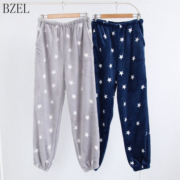 bzel flannel casual sleep bottoms elastic waist with drawstring winter pajama sleepwear pants caroset plus size male homewear, Black;brown
bzel flannel casual sleep bottoms elastic waist with drawstring winter pajama sleepwear pants caroset plus size male homewear, Black;brown