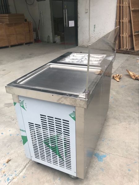 ent to door ce single square pan+ 6 cooling tanks fried ice cream roll machine fry ice cream machine with refrigerant
ent to door ce single square pan+ 6 cooling tanks fried ice cream roll machine fry ice cream machine with refrigerant