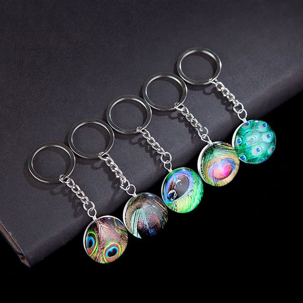 100 pieces peacock feather keychain men women purse bag pendant key chain ring, Silver
100 pieces peacock feather keychain men women purse bag pendant key chain ring, Silver