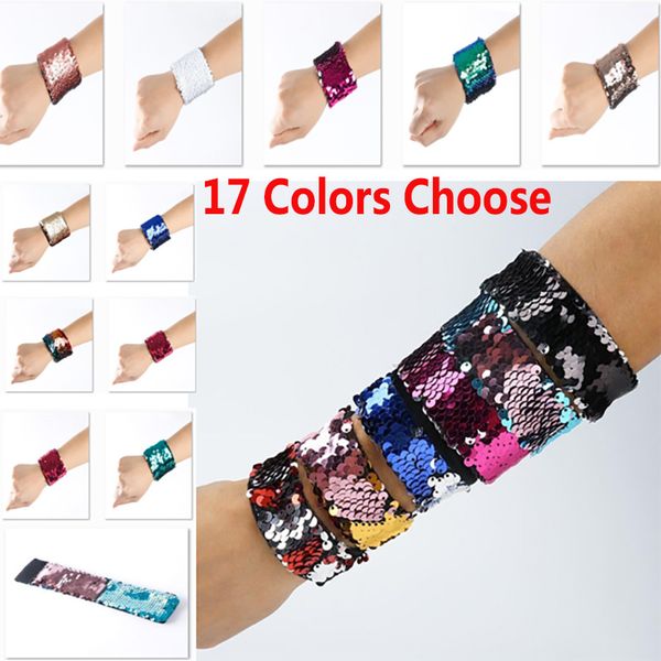 diy charm bracelets mermaid sequin wristband glitter jewelry bangle wedding party christmas favors xmas gifts ty7-99
diy charm bracelets mermaid sequin wristband glitter jewelry bangle wedding party christmas favors xmas gifts ty7-99
