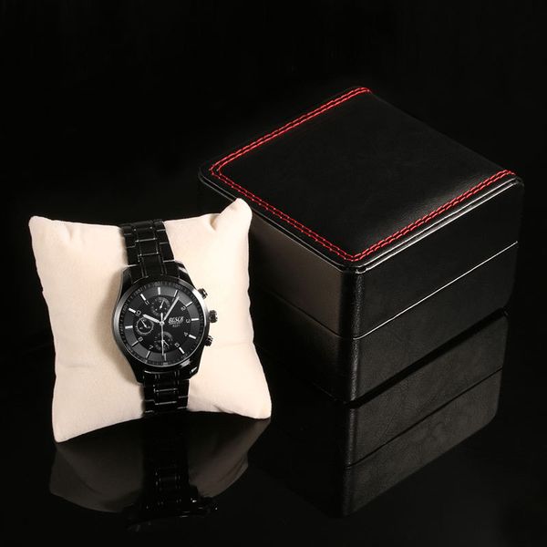 luxury black pu leather watches case durable hard case for bracelet bangle jewelry watches gift box wholesale, Black;blue
luxury black pu leather watches case durable hard case for bracelet bangle jewelry watches gift box wholesale, Black;blue