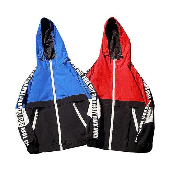 men's hoodies & sweatshirts spring hooded jackets hip hop 2018 zipper tracksuit casual jacket coats male streetwear patchwork color blo, Black
men's hoodies & sweatshirts spring hooded jackets hip hop 2018 zipper tracksuit casual jacket coats male streetwear patchwork color blo, Black