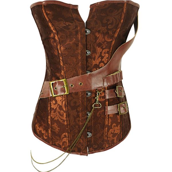 female underbust with buckles at waist black faux leather gothic steampunk corset with g-string cake 0907, Black;white
female underbust with buckles at waist black faux leather gothic steampunk corset with g-string cake 0907, Black;white