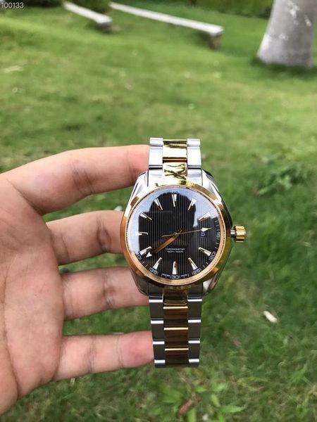 New tyle ea ma ter men watch black 41 5mm dial ilver and gold tainle teel watche apphire 8500 automatic movement watch
New tyle ea ma ter men watch black 41 5mm dial ilver and gold tainle teel watche apphire 8500 automatic movement watch