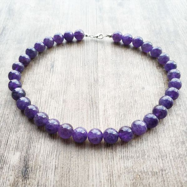 trendy female nature lucky rose ruartz amethysts chain neckalce gift for women men jewelry, Silver
trendy female nature lucky rose ruartz amethysts chain neckalce gift for women men jewelry, Silver