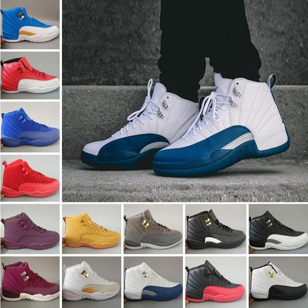 French Blue 12 Basketball Shoes mens womens Cherry White the master black gym red White TAXI Flu Game gamma blue Playoff Cool Grey
French Blue 12 Basketball Shoes mens womens Cherry White the master black gym red White TAXI Flu Game gamma blue Playoff Cool Grey