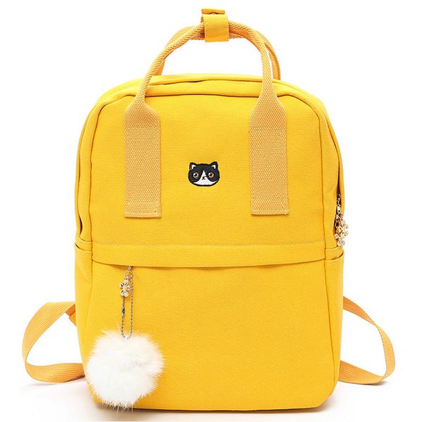 hairball preppy style canvas female backpack for teenager girls school bag fashion cute backpack bookbag feminina
hairball preppy style canvas female backpack for teenager girls school bag fashion cute backpack bookbag feminina