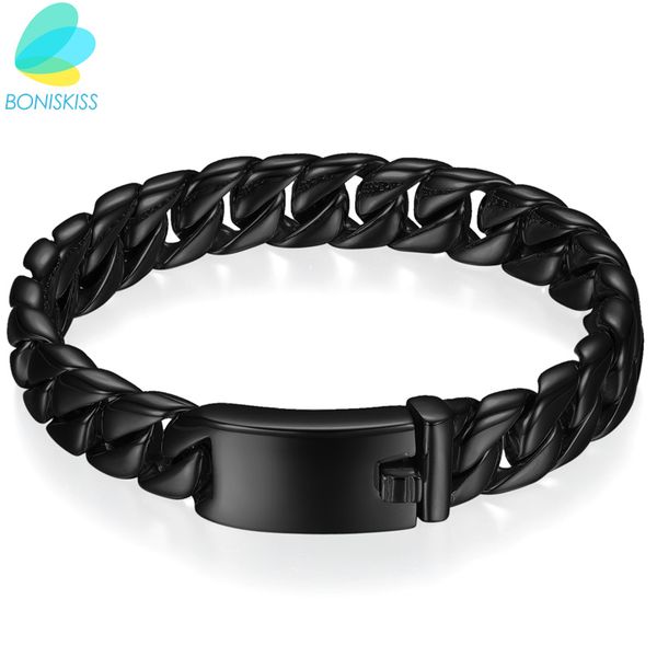 boniskiss big men bracelet black/gold color thick stainless steel bracelet link chain boys fashion wholesale jewelry
boniskiss big men bracelet black/gold color thick stainless steel bracelet link chain boys fashion wholesale jewelry