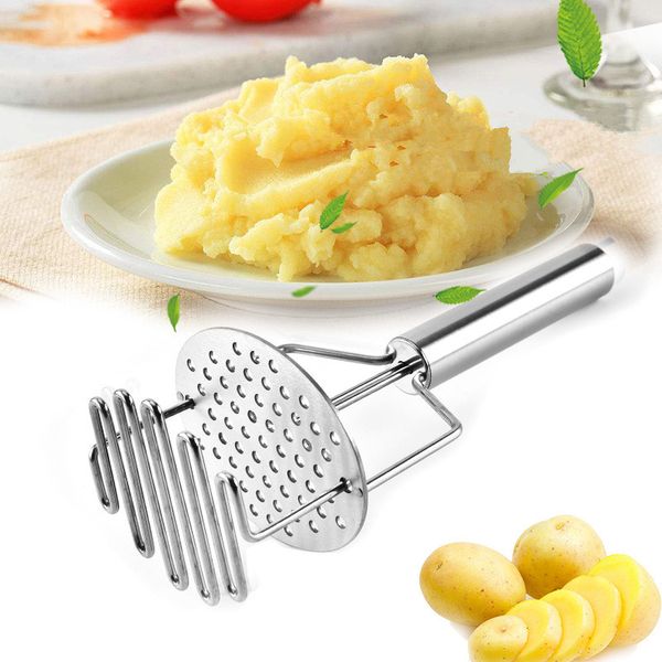 stainless steel potato mud pressure crusher masher double layer durable fruit vegetable smooth kitchen tools t2i201
stainless steel potato mud pressure crusher masher double layer durable fruit vegetable smooth kitchen tools t2i201