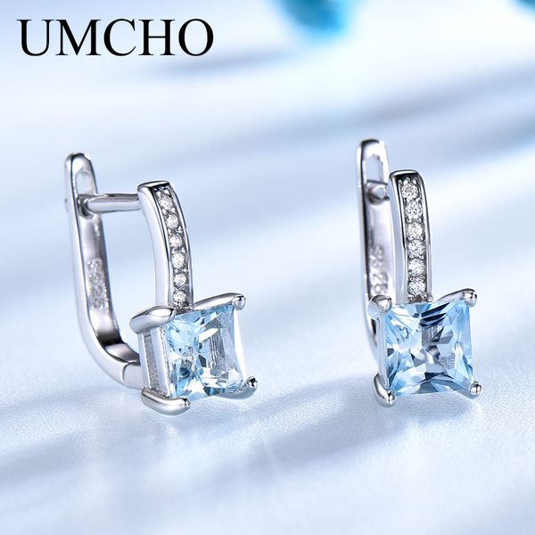 umcho real 925 sterling silver earrings gemstone square created sky blue z clip earrings for women trendy jewelry new, Golden;silver
umcho real 925 sterling silver earrings gemstone square created sky blue z clip earrings for women trendy jewelry new, Golden;silver