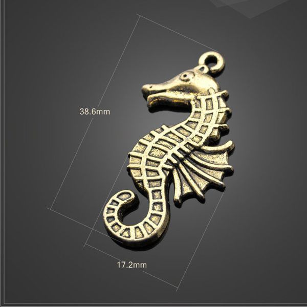 20 pcs/lot 38.6mm*17.2mm jewelry handmade antique bronze or antique silver animal charms seahorse pendants jewelry making wholesale, Bronze;silver
20 pcs/lot 38.6mm*17.2mm jewelry handmade antique bronze or antique silver animal charms seahorse pendants jewelry making wholesale, Bronze;silver