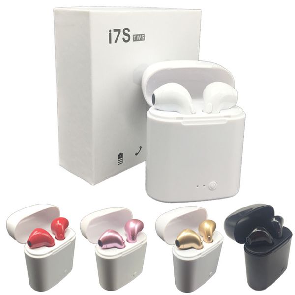 Double Ear i7S TWS Twins Double Wireless Bluetooth Earphone V5.0 With Charger Dock Earbuds Headphone For iPhone Xs Max 8 7 Plus S9 Andriod
Double Ear i7S TWS Twins Double Wireless Bluetooth Earphone V5.0 With Charger Dock Earbuds Headphone For iPhone Xs Max 8 7 Plus S9 Andriod
