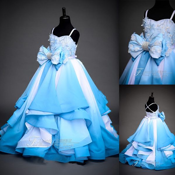 cute flower girl dresses for wedding spaghetti lace 3d floral appliques beded tiered skirts girls pageant dresses kids formal gowns, White;blue
cute flower girl dresses for wedding spaghetti lace 3d floral appliques beded tiered skirts girls pageant dresses kids formal gowns, White;blue