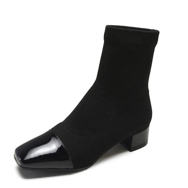 women ankle sock boots 2018 new short knitting boot party high heels casual platform shoes woman size 35-39, Black
women ankle sock boots 2018 new short knitting boot party high heels casual platform shoes woman size 35-39, Black