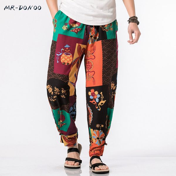 mrdonoo japan & korea style cotton casual harem men pants tiger printed elastic waist loose men trousers qt4018-k316, Black
mrdonoo japan & korea style cotton casual harem men pants tiger printed elastic waist loose men trousers qt4018-k316, Black