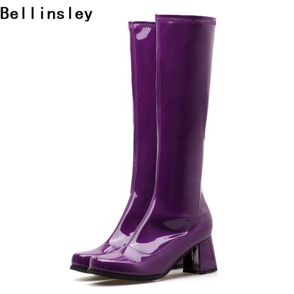 women's winter shoes 2018 new fashion women knee high boots comfortable heels warm boots ladies blue shoes, Black
women's winter shoes 2018 new fashion women knee high boots comfortable heels warm boots ladies blue shoes, Black