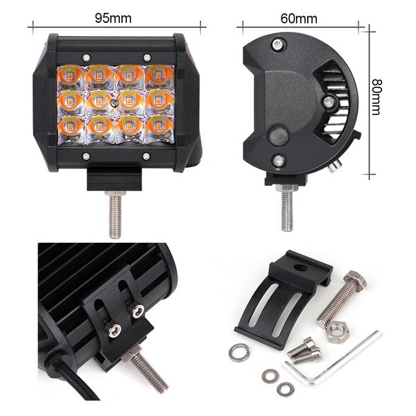 2pcs car-стилизации 3 строки 4" 36w светодиодные бар ip68 двойной цвет строба водить бар 12v для offroad suv 4wd 4x4 трейлер trucks
2pcs car-стилизации 3 строки 4" 36w светодиодные бар ip68 двойной цвет строба водить бар 12v для offroad suv 4wd 4x4 трейлер trucks
