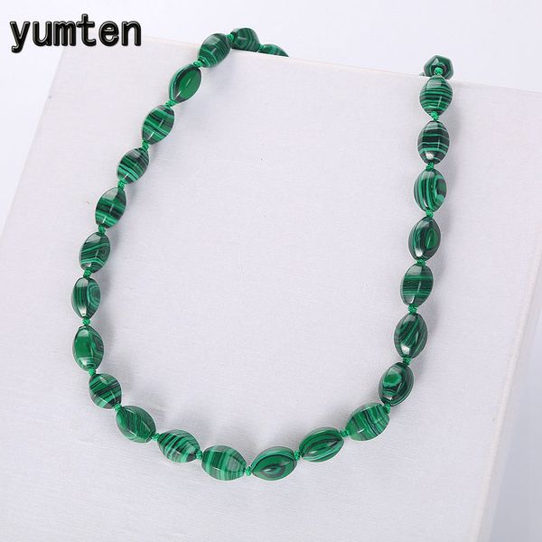 yumten geometric natural stone necklace chain bohemia women jewelry malachite beadwork anniversary joyeria healing gemstone oval, Silver
yumten geometric natural stone necklace chain bohemia women jewelry malachite beadwork anniversary joyeria healing gemstone oval, Silver