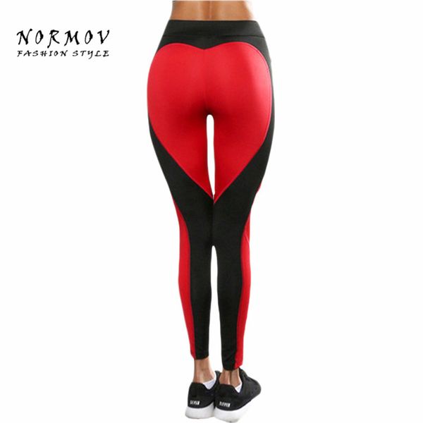 normov women fitness leggings solid color mesh gauze love stitching leggings high waist breathable large size loose, Black
normov women fitness leggings solid color mesh gauze love stitching leggings high waist breathable large size loose, Black