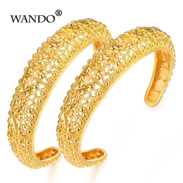 wando 2pcs/lot can open ball bangle for womens girl gold color bracelets ethiopian jewelry african arabs items b142, Black
wando 2pcs/lot can open ball bangle for womens girl gold color bracelets ethiopian jewelry african arabs items b142, Black