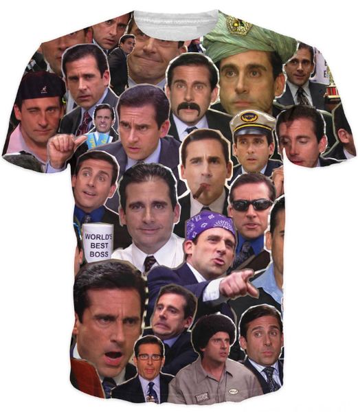 many faces of michael scott paparazzi t-shirt fashion summer style t shirt character tees for women men u300, White;black
many faces of michael scott paparazzi t-shirt fashion summer style t shirt character tees for women men u300, White;black
