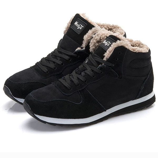 women boots mujer botas ankle boots snow boots winter shoes for women shoes leather winter boots solid plush shoes, Black
women boots mujer botas ankle boots snow boots winter shoes for women shoes leather winter boots solid plush shoes, Black