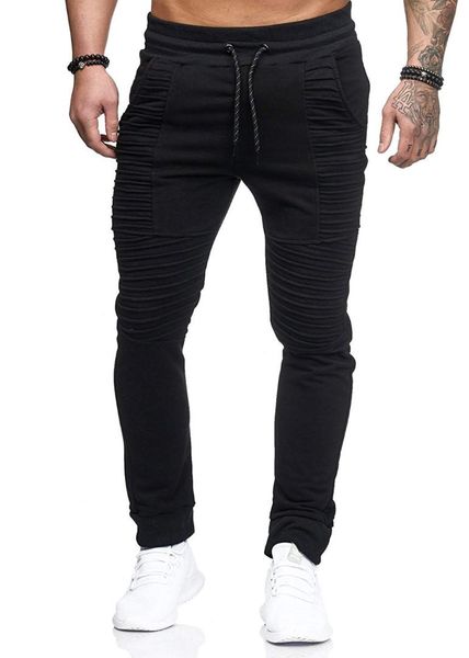 2018 drop shipping new casual pants men brand clothing long pants elastic male trousers folded tie mens joggers, Black
2018 drop shipping new casual pants men brand clothing long pants elastic male trousers folded tie mens joggers, Black