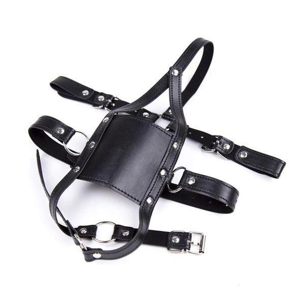 restraint costume face mask muzzle party bondage s19706 harness strap, play leather role gag cosplay head ucnsn
restraint costume face mask muzzle party bondage s19706 harness strap, play leather role gag cosplay head ucnsn